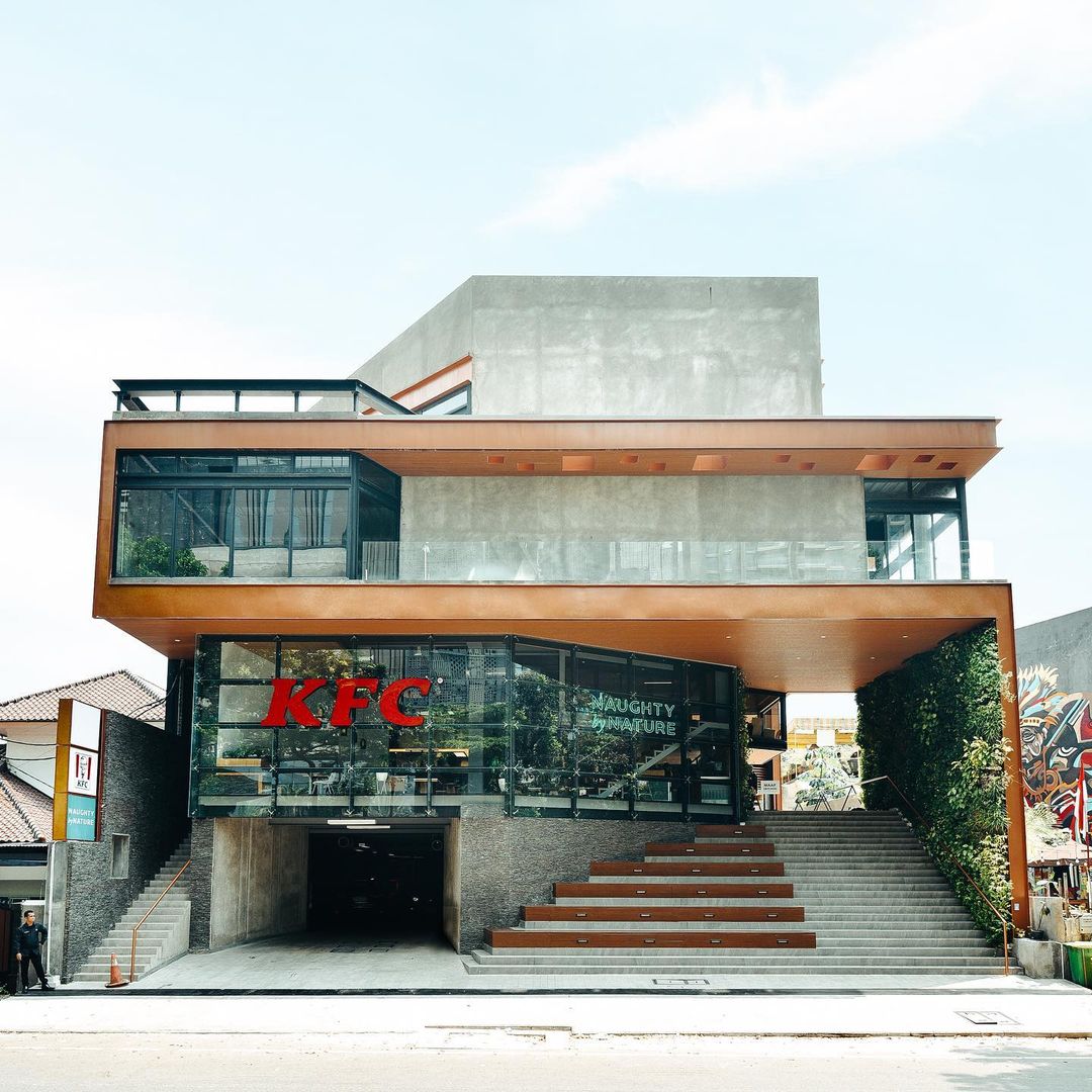 Bangunan KFC Naughty By Nature Jakarta
